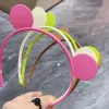 2022 Winter new children's three-dimensional headband, matte color fine hair band, candy color simple and versatile headband, women's hair band Item Picture